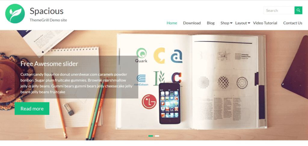 free multipurpose WordPress theme